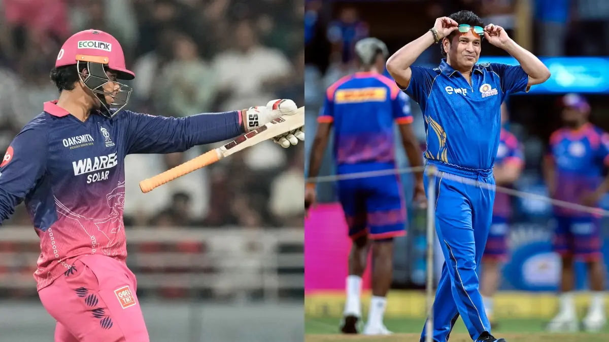 Humbled And Happy Vaibhav Sooryavanshi Responds To Praise From 'God Of Cricket' Sachin Tendulkar: 'It's A Huge Deal For Us' Vaibhav Sooryavanshi and Sachin Tendulkar