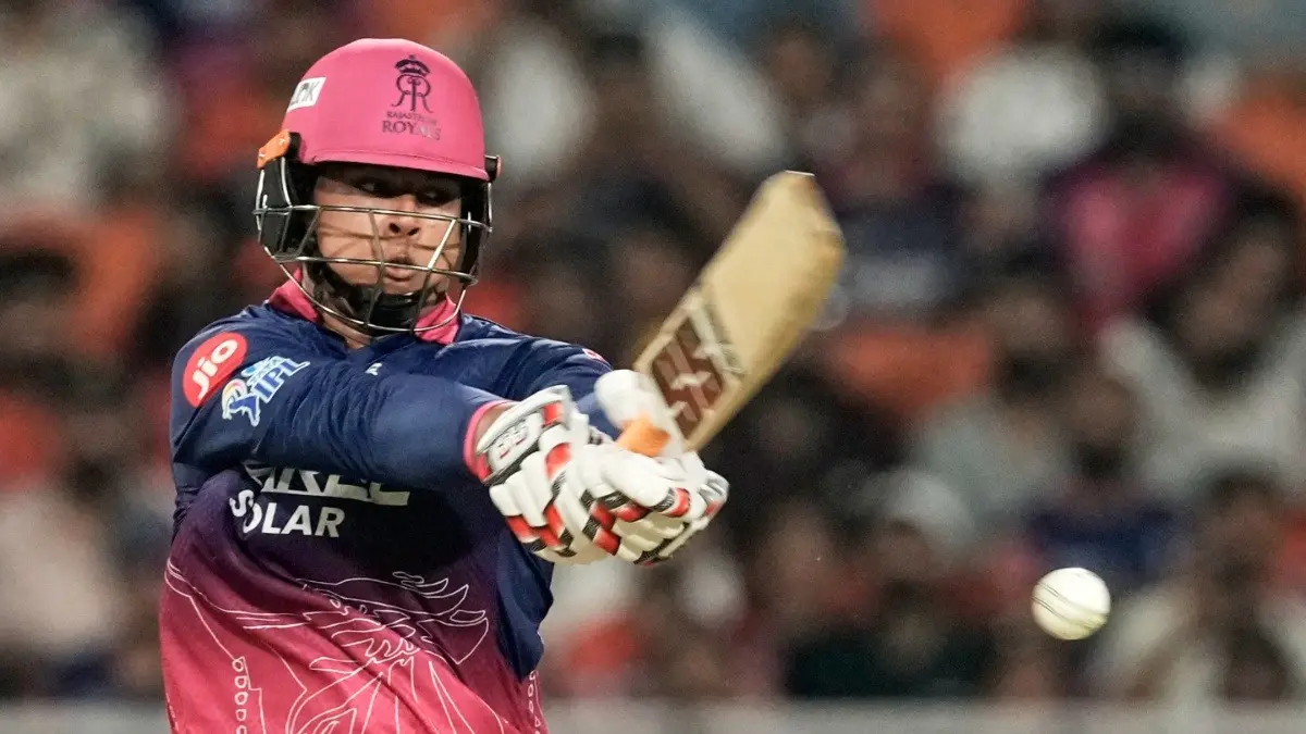 SRH vs RR: Vaibhav Sooryavanshi Rewrites Record Books, Breaks Chris Gayle's 15-Year-Old IPL Record Vaibhav Sooryavanshi in action