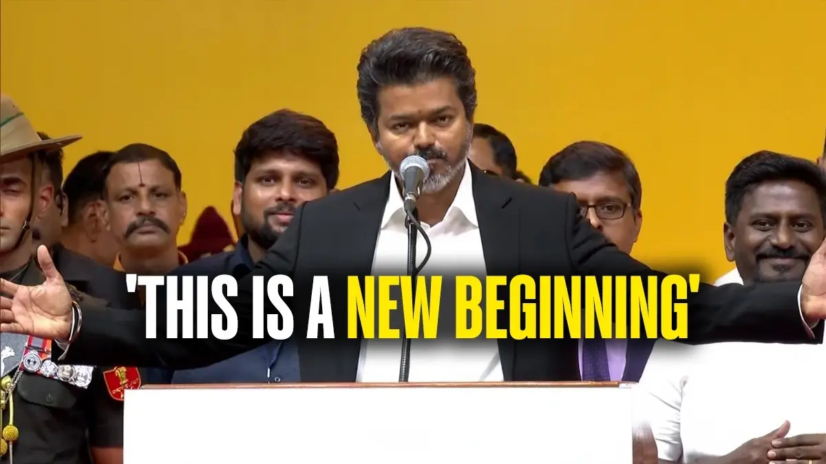 ‘Vijay Mama Will Always Be There For You’: TVK’s Chief Emotional First Speech As Tamil Nadu Chief Minister Wins Hearts ‘Vijay Mama Will Always Be There For You’: TVK’s Chief Emotional First Speech As Tamil Nadu Chief Minister Wins Hearts
