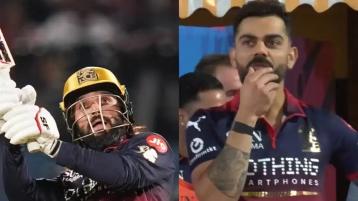 Rajat Patidar Edges Vaibhav Sooryavanshi's Feat With IPL’s Most Surreal Blitz Ever; But Virat Kohli's Reaction Steals Show | WATCH VIDEO Virat Kohli, Rajat Patidar
