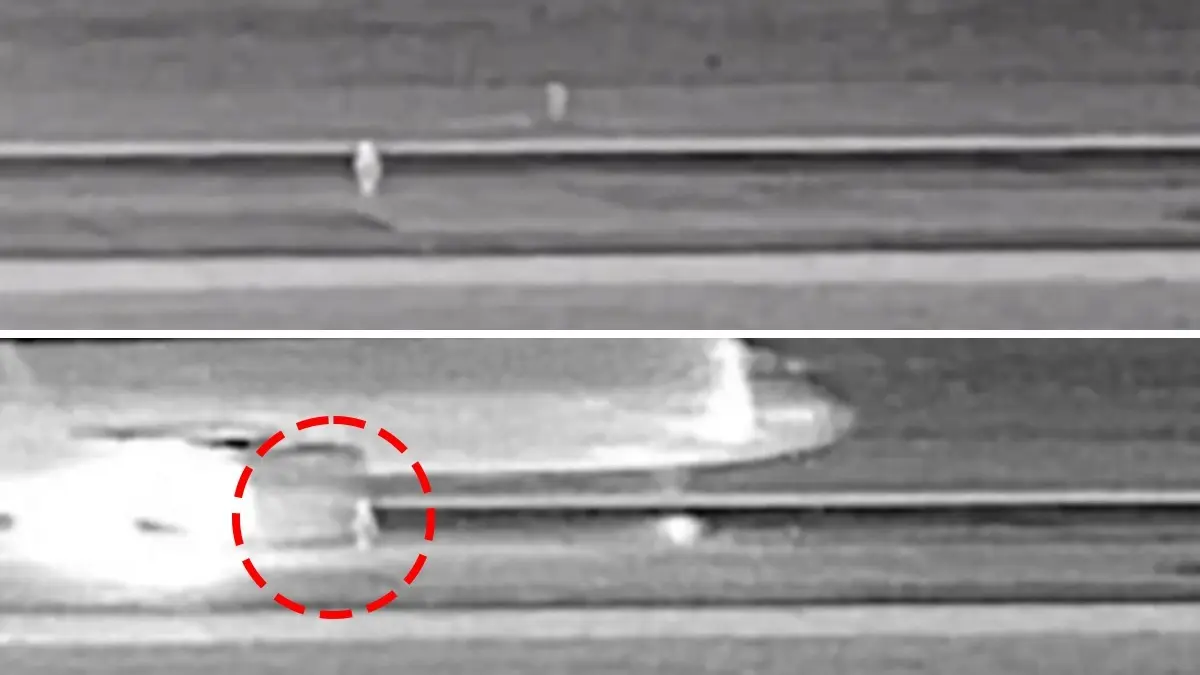 'We Just Hit Somebody': New Footage, Chilling Cockpit Audio Captures Moment Frontier Plane Hit Trespasser 'We Just Hit Somebody': New Footage, Chilling Cockpit Audio Captures Moment Frontier Plane Hit Trespasser