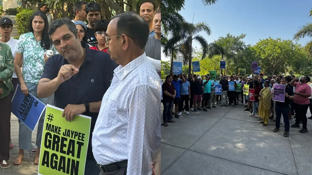 ‘We Want Enforcement’: Days After SC Order, Jaypee Greens Residents Demand Action on Stray Dog Menace ‘We Want Enforcement’: Days After SC Order, Jaypee Greens Residents Demand Action on Stray Dog Menace