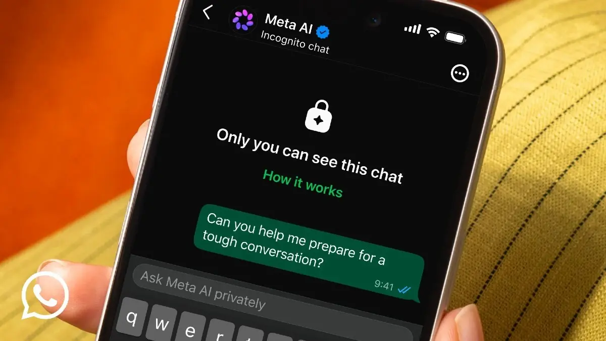 Meta Launches Incognito Chat, Side Chat Coming Soon: How to Use AI’s New Privacy Tools WhatsApp Rolls Out ‘Incognito Chat’ for Meta AI:
