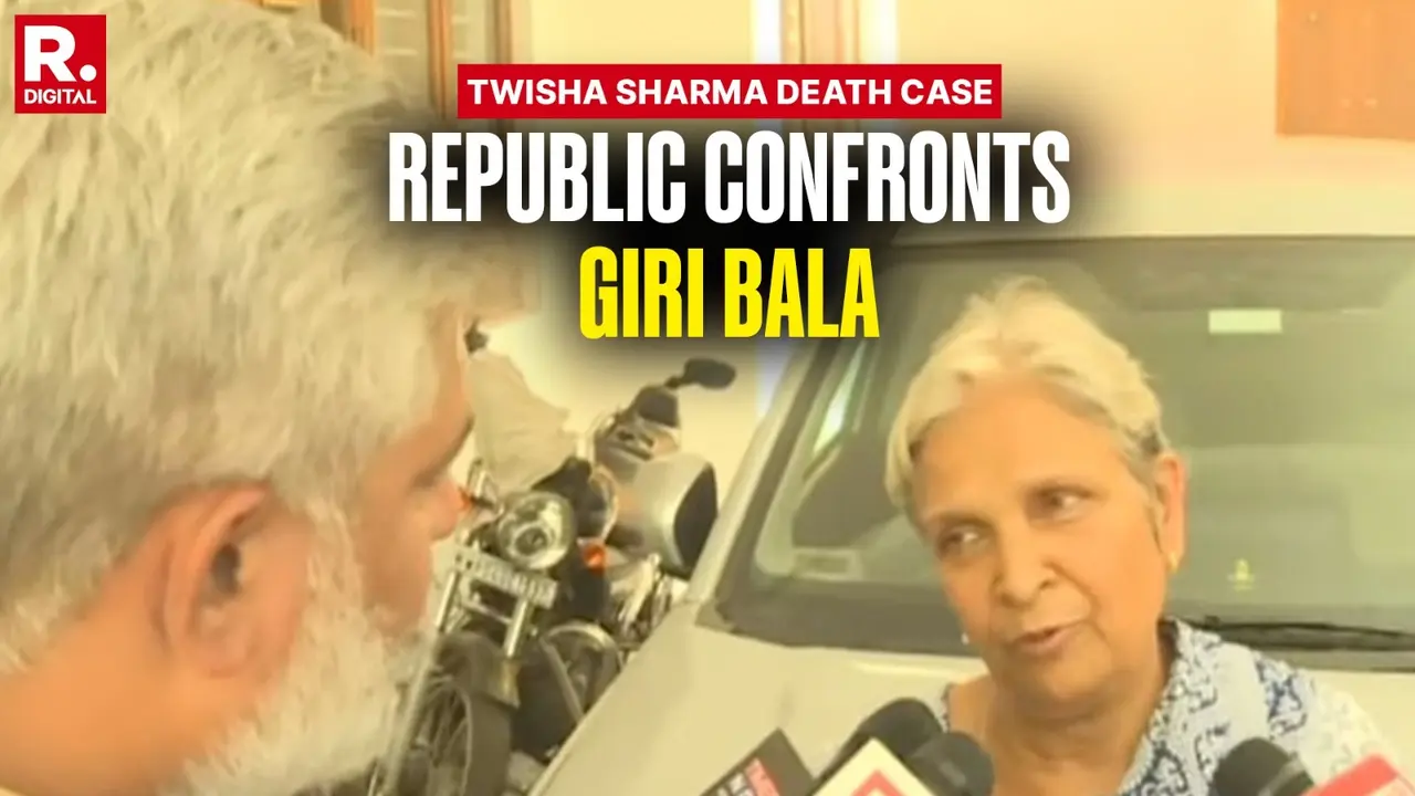 ‘Why Am I Being Treated Like A Terrorist?’: Giri Bala Grilled Over Call Logs, CCTV Row As SIT Tightens Noose In Twisha Sharma Death Case ‘Why Am I Being Treated Like A Terrorist?’: Giri Bala Grilled Over Call Logs, CCTV Row As SIT Tightens Noose In Twisha Sharma Death Case