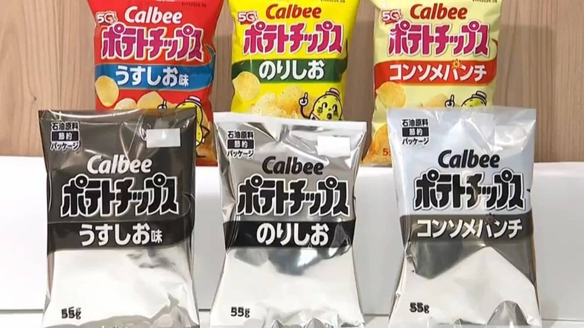 Why Are Japanese Potato Chips, Cereal Packets Suddenly Turning Black-and-White? Here's The Iran War Twist