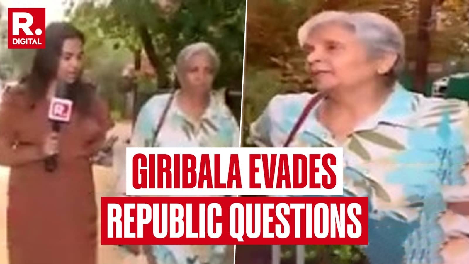 'Why Is Your Son Absconding?': Ex-Judge Giribala Evades Republic's Questions Over Daughter-in-Law Twisha Sharma Death Case