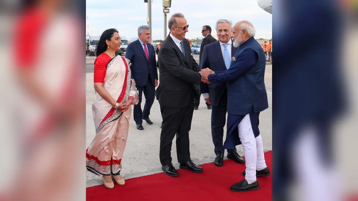 Will Focus on Strengthening Cooperation Between India And Italy: PM Modi Upon Arrival in Rome Will Focus on Strengthening Cooperation Between India And Italy: PM Modi Upon Arrival in Rome