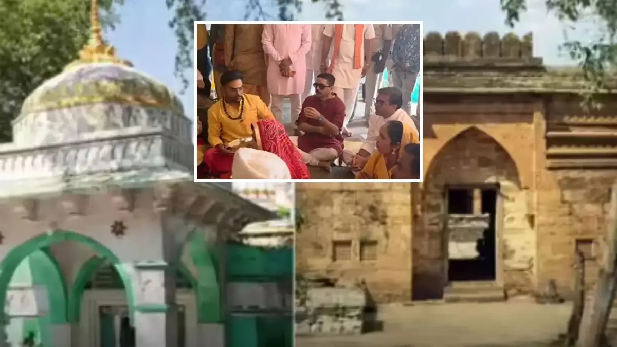 MP: हाई कोर्ट फैसले के बाद धार के भोजशाला परिसर में पूजा-अर्चना शुरू, कलेक्टर और SP भी हुए शामिल,कहा- ASI के निर्दशों पर होगा काम Worship Begins at Dhar's Bhojshala