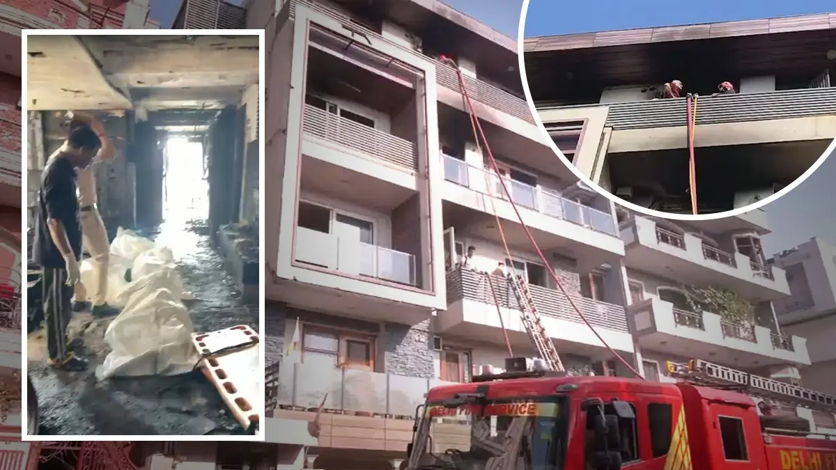 'Some Bodies Converted Into Skeletons': How Locked Terrace, Single Staircase Turned Delhi's Vivek Vihar Building Into Firetrap x