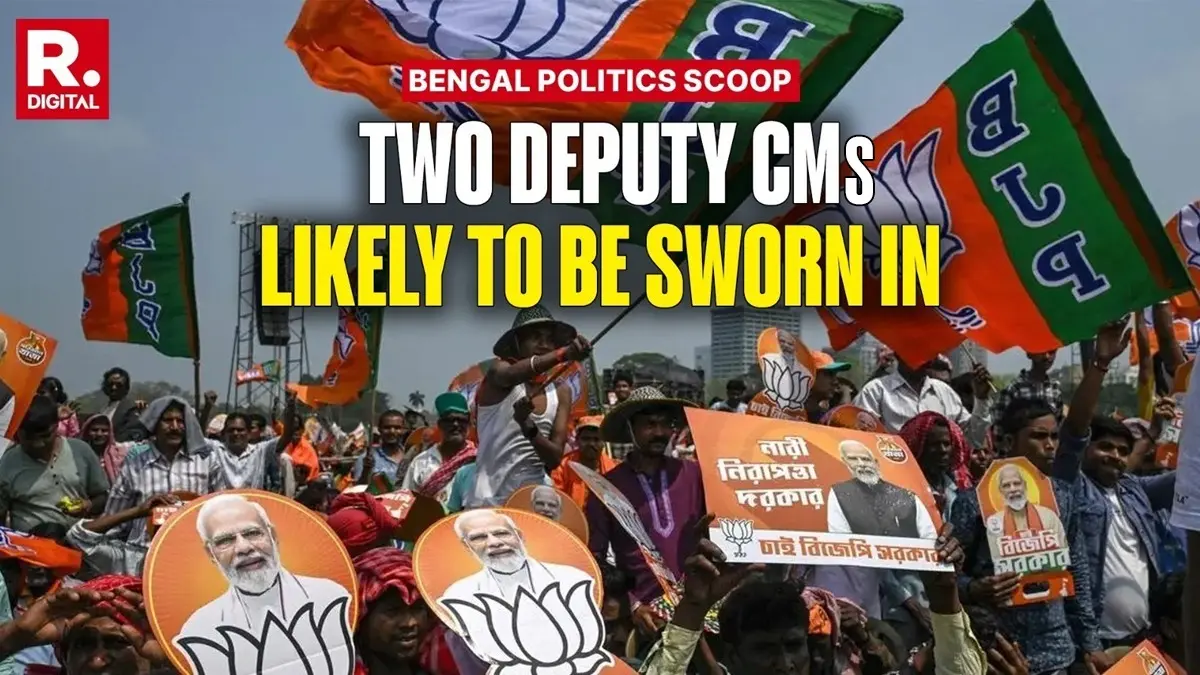 Bengal Power Play: Two Deputy CMs Likely On Cards - How BJP Plans to Rule West Bengal x