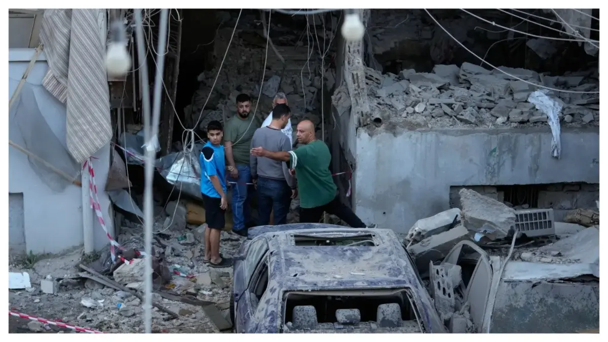 Tensions Soar: Israeli Military Strikes Southern Suburb of Beirut Before Crucial Lebanon-Israel Talks In Washington x