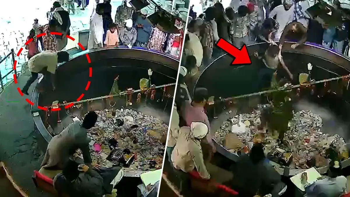 Youth Leaps Into ‘Badi Deg' At Ajmer Sharif Dargah; Gets Brutally Beaten By Crowd | WATCH Youth Leaps Into ‘Badi Deg' At Ajmer Sharif Dargah; Gets Brutally Beaten By Crowd | WATCH