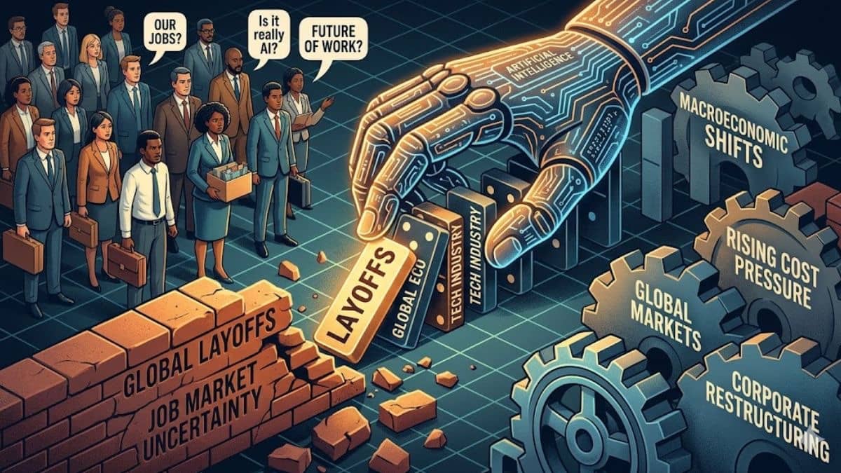 Zoho's Sridhar Vembu weighs in on the reality of global layoffs and why companies are quick to pass the buck to AI. 