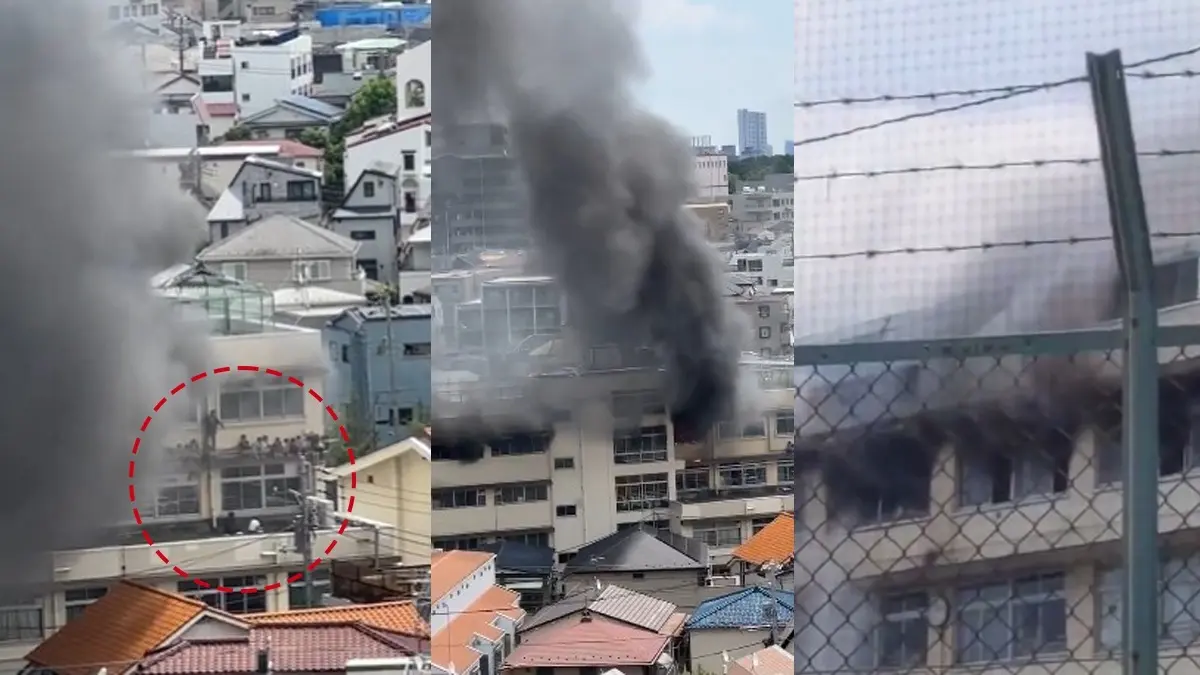 300 Students, Teachers Trapped As Massive Fire Engulfs Tokyo Elementary School; Dramatic Rescue Saves All | Terrifying Visuals 300 Students, Teachers Trapped As Massive Fire Engulfs Tokyo Elementary School; Dramatic Rescue Saves All | Terrifying Visuals