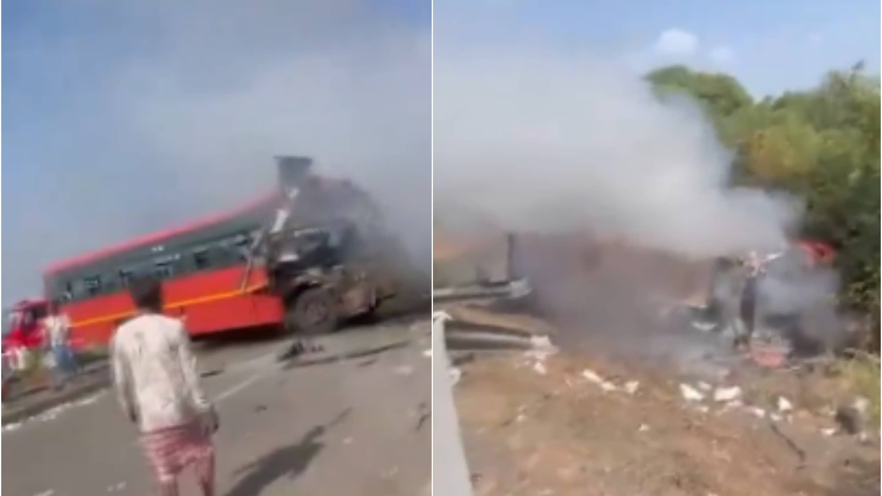 7 Killed As 2 Buses Collide On Gujarat-Maharashtra Highway 