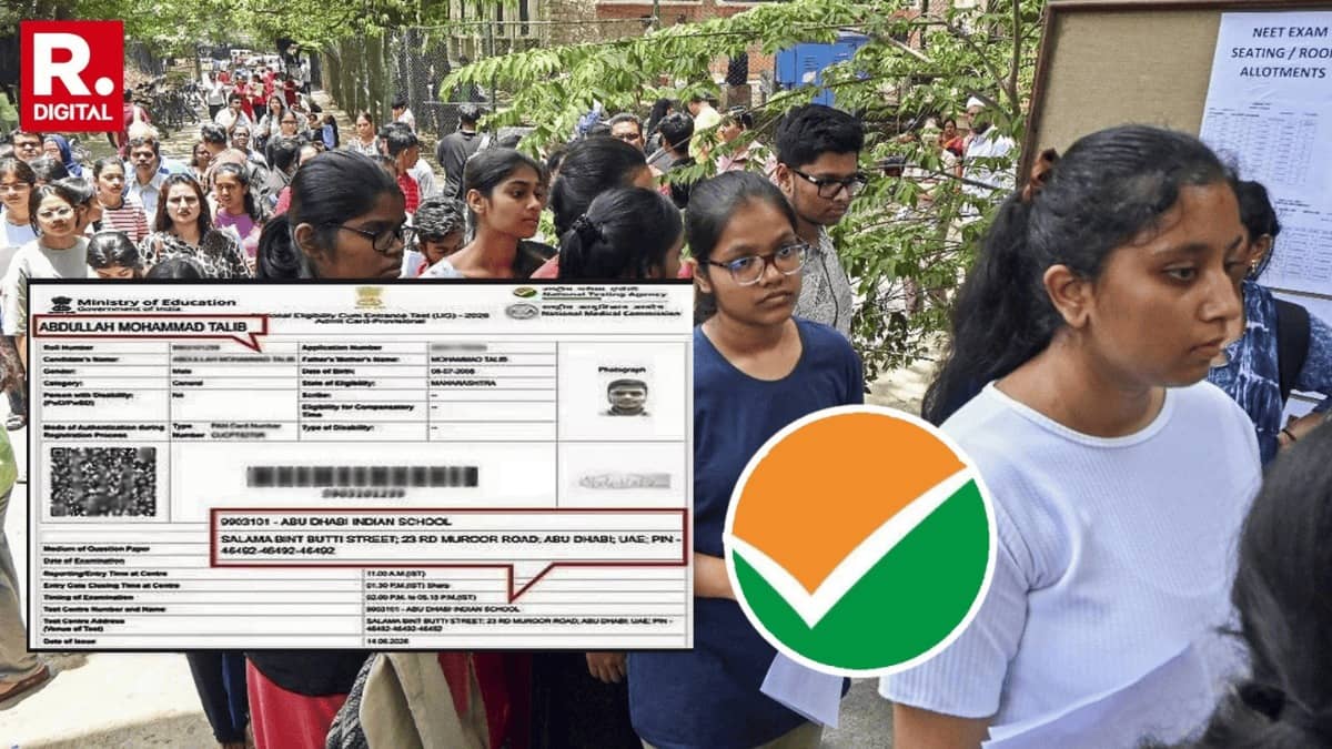 After NEET UG 2026 Paper Leak Shocker, Nagpur Student Told To Write Exam In Abu Dhabi! Admit Card Blunder Stuns Aspirant
