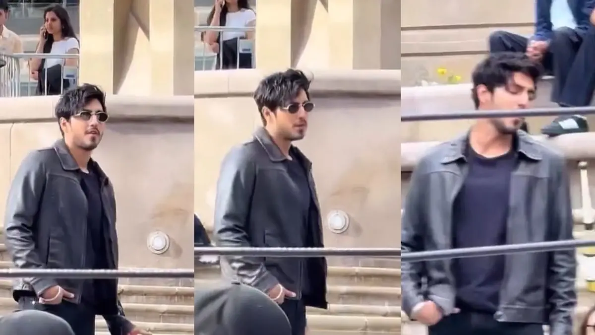 Ahaan Panday Shoots Romantic Song In London For His Next Film With Sharvari Wagh, Videos From Sets Leak Online Ahaan Panday Shoots For Next Film