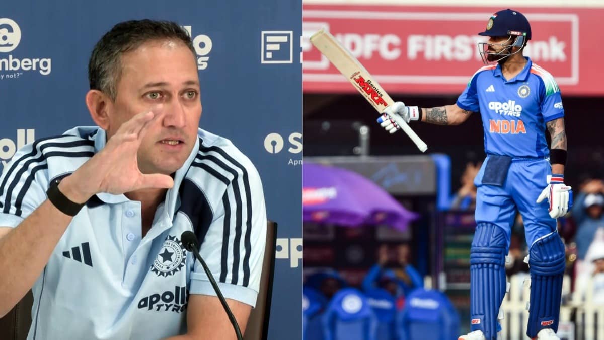 Ajit Agarkar and Virat Kohli