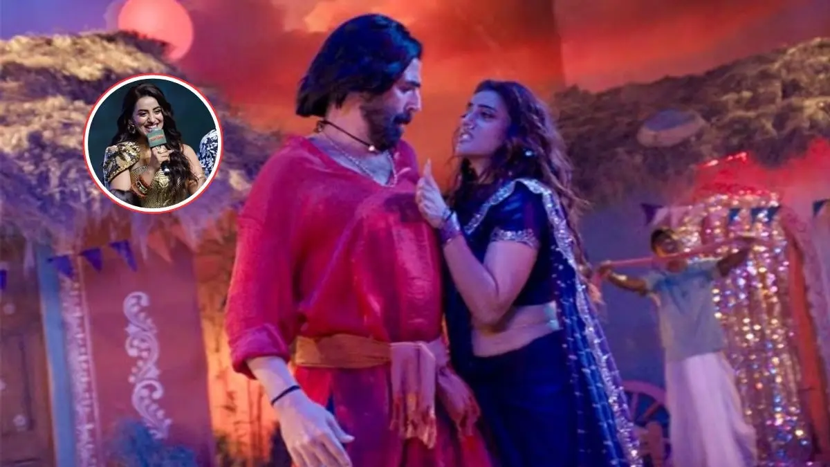 '5 बार वॉशरूम गई...' अक्षरा ने शेयर किया अक्षय के साथ स्क्रीन शेयर करने का एक्सपीरियंस, घिस-घिस के आइटम सॉन्ग से एक्ट्रेस ने बिखेरा जलवा Akshara Singh,