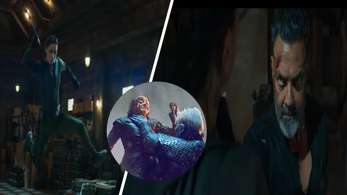 ICYMI: Alia Bhatt-Bobby Deol Recreate Iconic Game Of Thrones Moment In Alpha Trailer Alia Bhatt and Bobby Deol star in Alpha