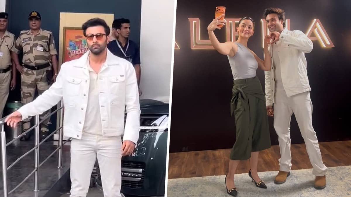 Alia Bhatt's fan dressed up as Ranbir Kapoor for Alpha event