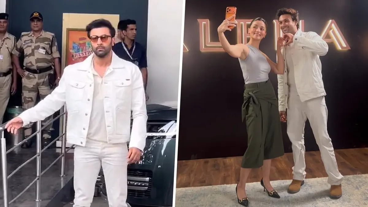 Fan Meets Alia Bhatt Dressed As Ranbir Kapoor, Alpha Actress' Reaction Is Unmissable | Watch Alia Bhatt's fan dressed up as Ranbir Kapoor for Alpha event