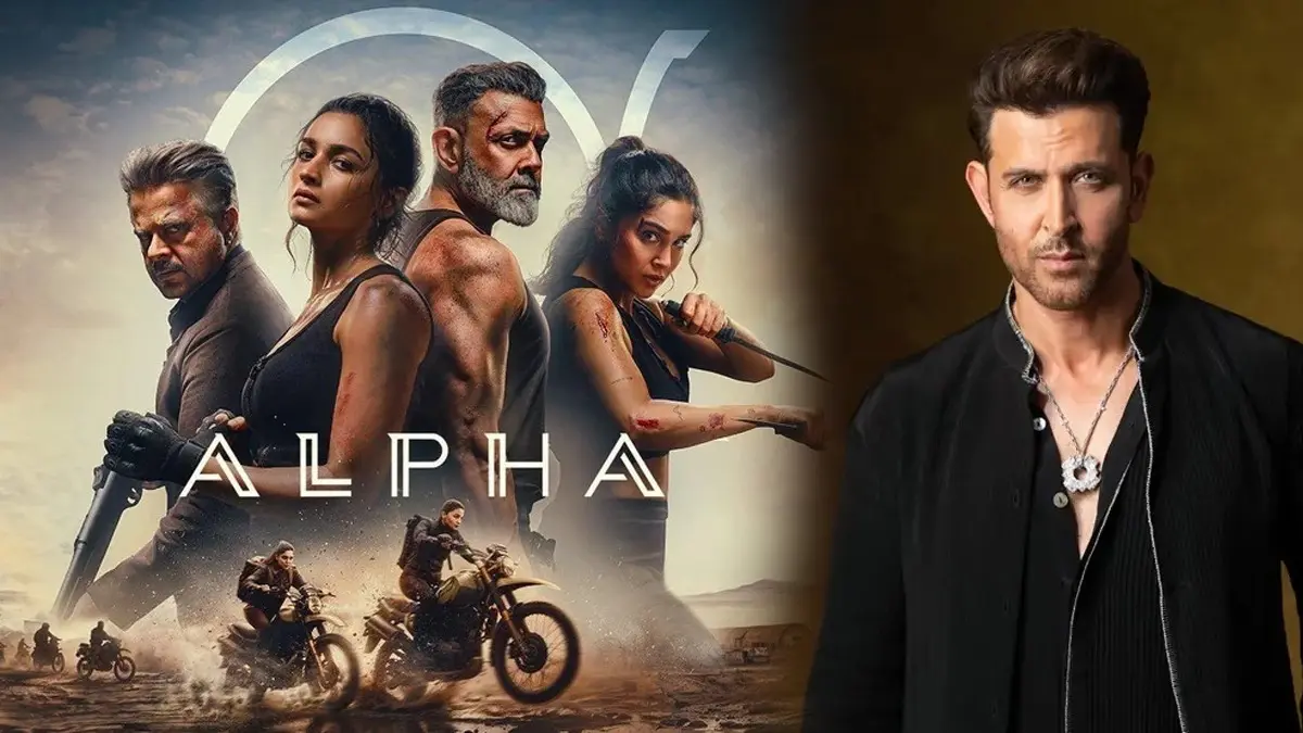 Hrithik Roshan In Alpha: फिल्म के ट्रेलर में दिखा आलिया-शरवरी का खूंखार एक्शन, ऋतिक की एक झलक ने मचाया भौकाल alpha-trailer-out-alia-bhatt-bobby-deol-sharvari-wagh-anil Kapoor hrithik-roshan-surprise-entry