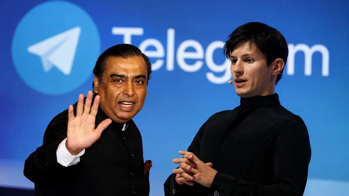 Reliance Jio Rejects Telegram Founder Pavel Durov's Claims Over App Ban in India ambani durov