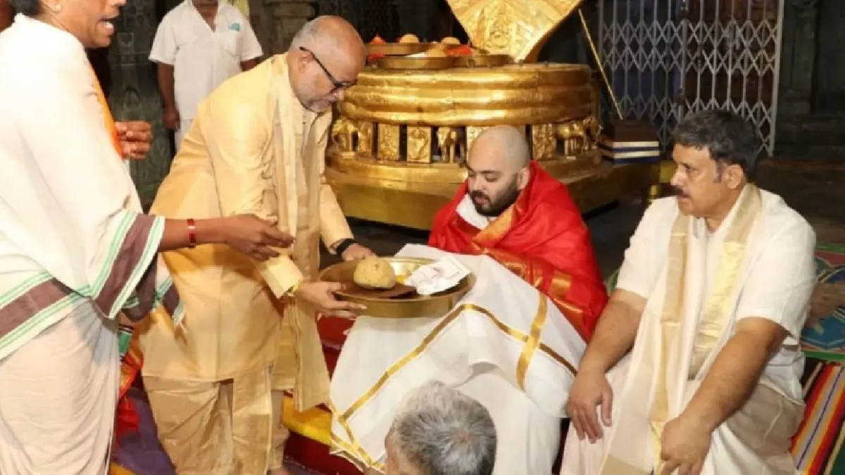 Anant Ambani Donates 25 Electric Buses to TTD, Adding to Tirumala's Growing EV Fleet Anant Ambani Donates 25 Electric Buses to TTD, Adding to Tirumala's Growing EV Fleet