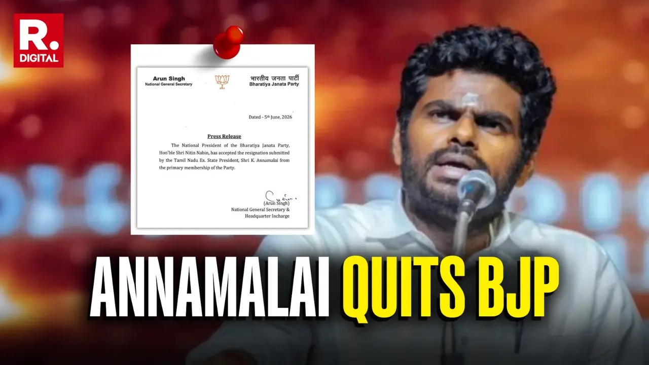 Annamalai Quits BJP, Party President Nitin Nabin Accepts Resignation. What's On The Cards? Annamalai Quits BJP, Party President Nitin Nabin Accepts Resignation. What's On The Cards?