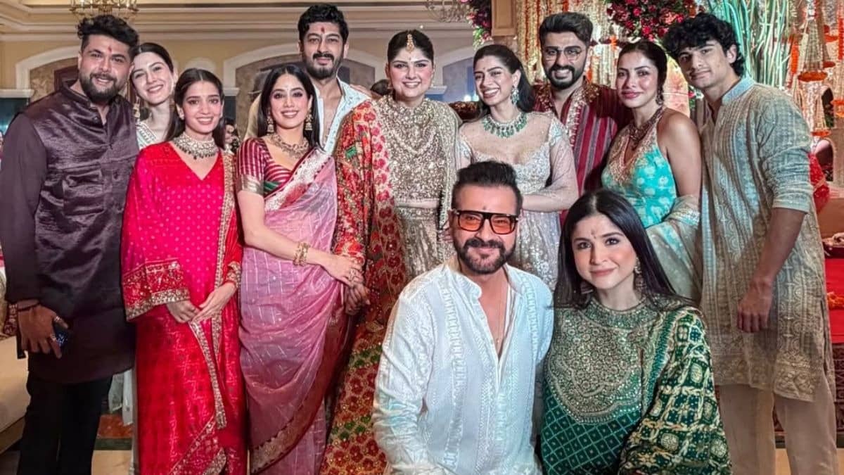Anshula Kapoor's pre-wedding celebration