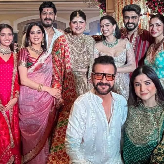 Anshula Kapoor's pre-wedding celebration