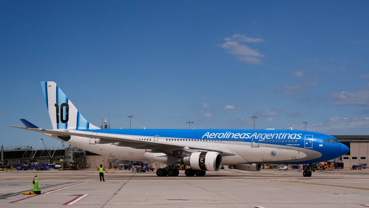 Argentina arrive to USA ahead of FIFA World Cup