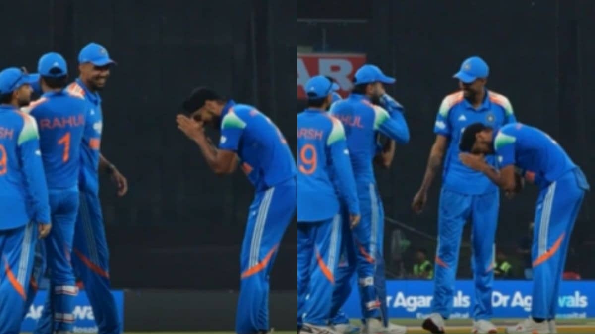 IND vs AFG: Arshdeep Singh ने पहले दिखाई उंगली फिर Prince Yadav के सामने क्यों जोड़े हाथ? बीच मैदान का ये VIDEO VIRAL