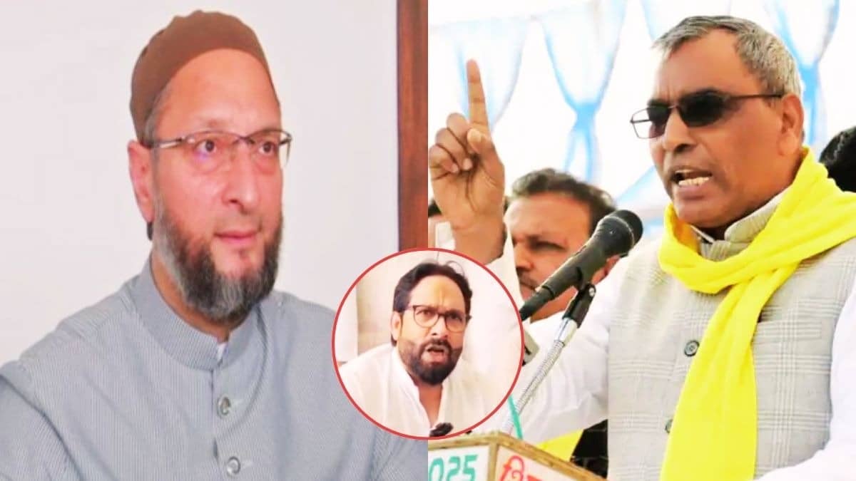 Asaduddin Owaisi OP Rajbhar