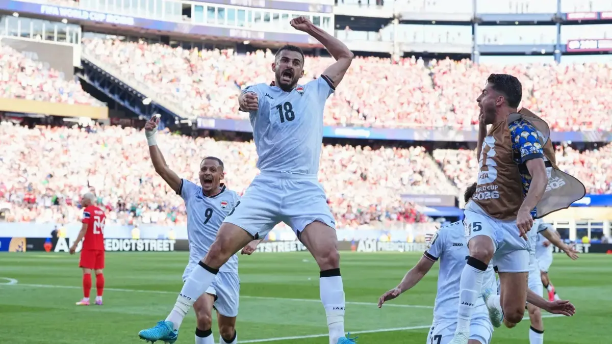 Detained By US Customs 2 Weeks Ago, Aymen Hussein Scores For Iraq On His FIFA World Cup Debut Aymen Hussein Scores For Iraq On His FIFA World Cup Debut