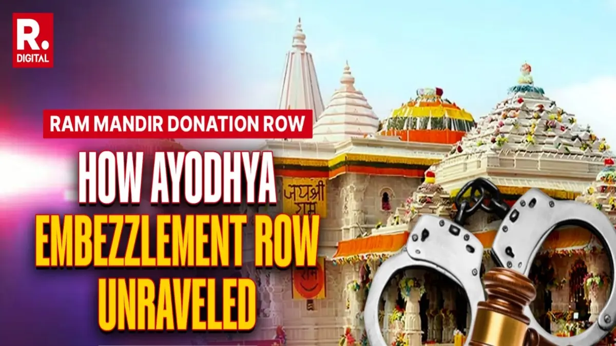 Ayodhya Ram Temple Donation Row: All 8 Accused Named In SIT Report Sent To Jail After FIR Ayodhya Ram Temple Donation Row: All 8 Accused Named In SIT Report Sent To Jail After FIR