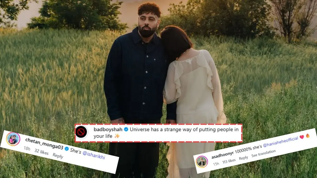 Hania Aamir, Isha Rikhi Or Someone Else? Badshah Leaves Fans Guessing With Romantic Post Featuring Mystery Girl Badshah confuses fans with latest post