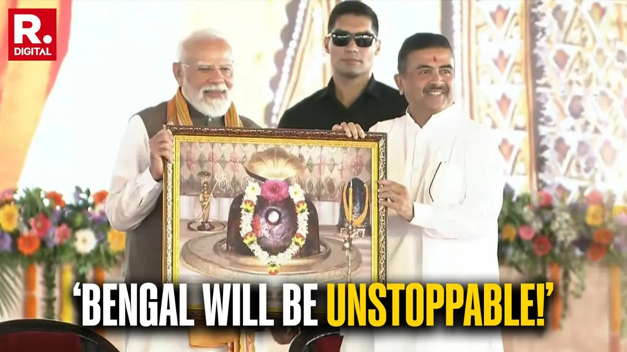 'Bengal Is Breathing The Air Of Freedom Now': PM Modi's Sharp Attack On TMC, Left At Paschimbanga Divas Event 'Bengal Is Breathing The Air Of Freedom Now': PM Modi's Sharp Attack On TMC, Left At Paschimbanga Divas Event