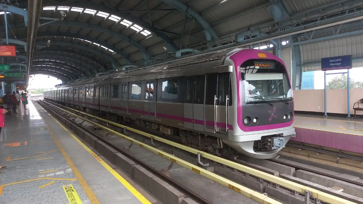 Bengaluru Namma Metro Purple Line Services Resume After Technical Snag Triggers Commuter Chaos Bengaluru Namma Metro Purple Line Services Resume After Technical Snag Triggers Commuter Chaos