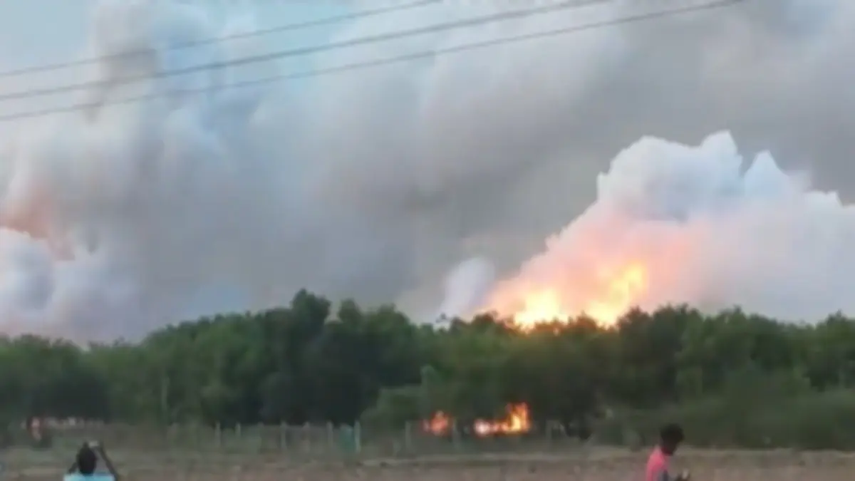 Blast Rocks Tamil Nadu's Virudhunagar Firecracker Factory, Rescue Operation Underway Blast Rocks Tamil Nadu's Virudhunagar Firecracker Factory, Rescue Operation Underway