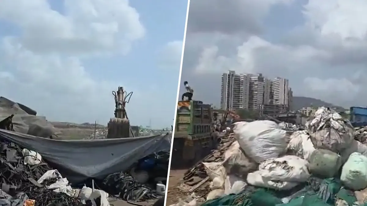 BMC Demolition Drive: Massive Anti-Encroachment Operation Launched to Free Government After Complaints from Locals BMC Demolition Drive in Ghatkopar-Mankhurd Link Road