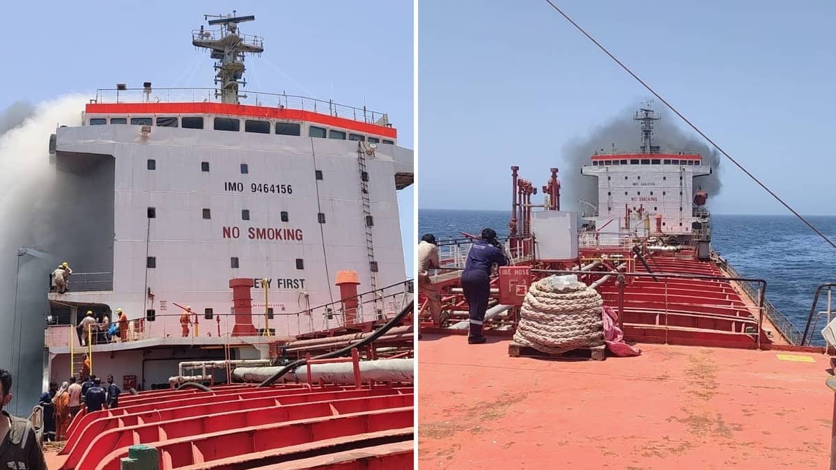 'Boat Is Sinking, Need Help': 24 Indian Seafarers' Desperate SOS As Vessel Marivex Sinks Near Strait of Hormuz