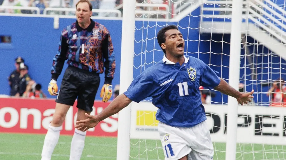 It's Bigger Or Is It Better? A Look At Differences Between 1994 And 2026 FIFA World Cups Brazil's Romario celebrates his goal