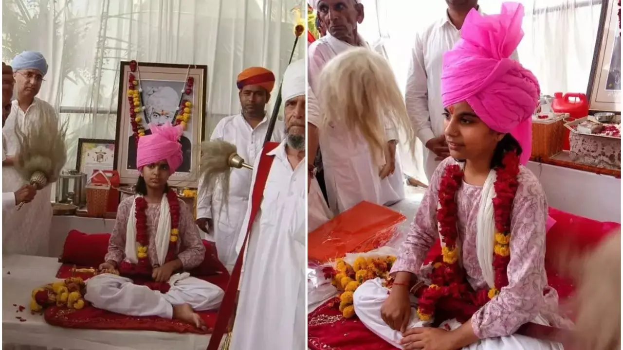 Centuries-Old Tradition Broken: 13-Year-Old Becomes 1st Female Heir To Erstwhile Royal Family In 'Paag Ka Dastoor' Ceremony In Rajasthan Centuries-Old Tradition Broken: 13-Year-Old Becomes 1st Female Heir To Erstwhile Royal Family In 'Paag Ka Dastoor Ceremony' In Rajasthan
