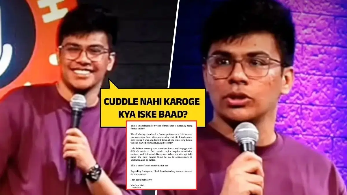 Comedian Madhur Virli Issues Apology For 'Cuddle After Rape' Joke After Backlash, Says 'I Understood How Wrong It Was' Comedian Madhur Virli Issues Apology For 'Cuddle After Rape' Joke