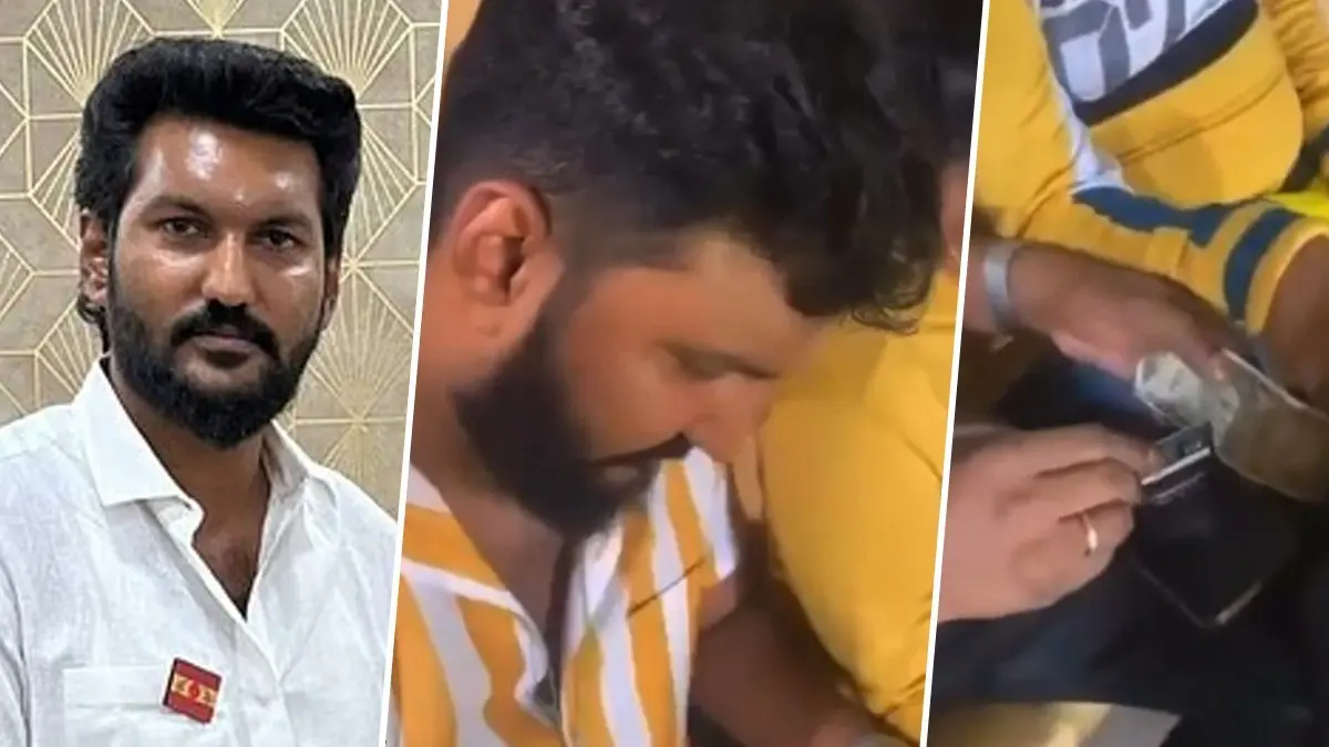 White Powder Video Row: DMK Advocate Files Police Complaint Against TVK Minister Sarathkumar D Sarthkumar White Powder Row