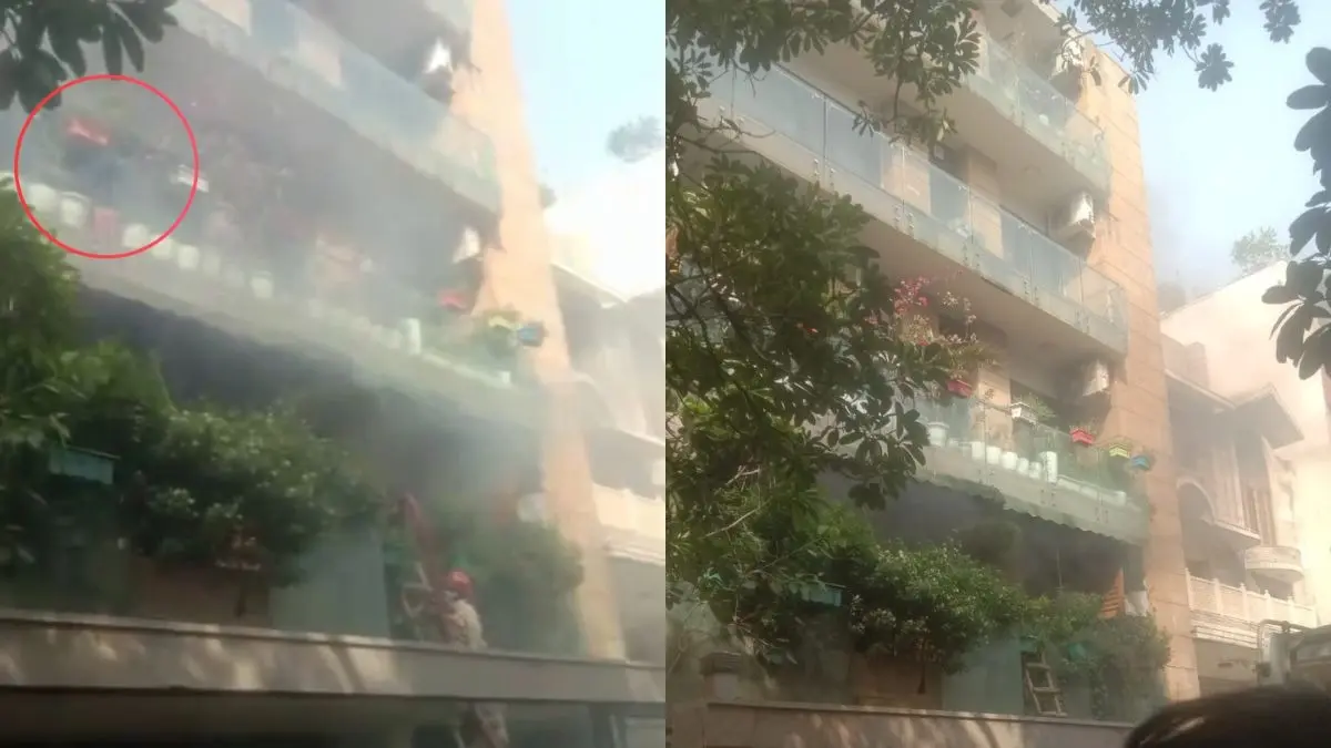 Delhi: न्यू फ्रेंड्स कॉलोनी में तीन मंजिला मकान में लगी भीषण आग, दमकल की 5 गाड़ियां मौके पर पहुंची; पढ़िए ताजा अपडेट Delhi Fire News