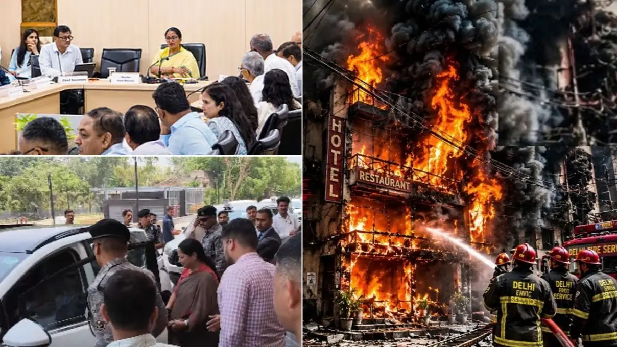 Delhi Hotel Fire: मालवीय नगर अग्निकांड के 26 घंटे बाद अस्पताल पहुंची CM रेखा गुप्ता, पीड़ितों से की मुलाकात; जानें क्या कहा? Delhi Hotel Fire, Rekha Gupta Hospital Visit