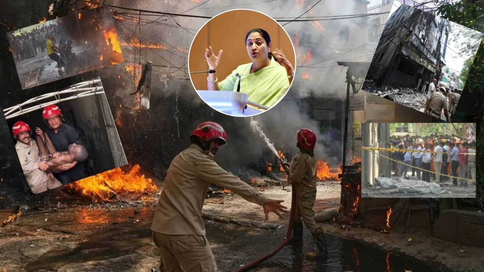 Delhi Malviya Nagar Fire